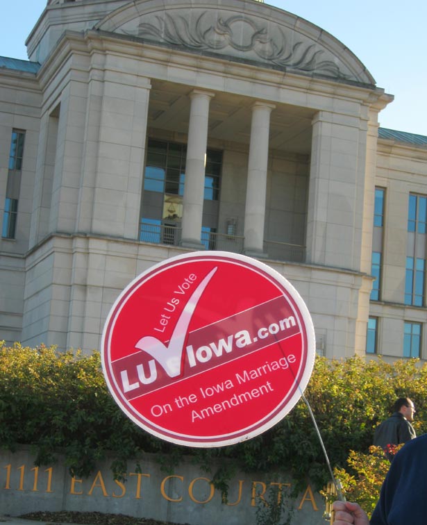 LUV Iowa campaign