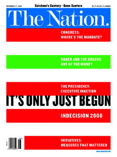 Cover of November 27, 2000 Issue
