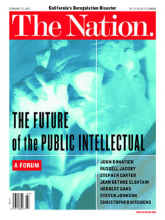 Cover of February 12, 2001 Issue
