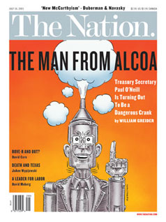 Cover of July 16, 2001 Issue