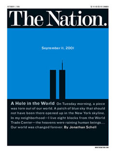 Cover of October 1, 2001 Issue