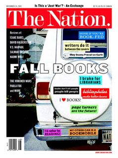 Cover of November 26, 2001 Issue