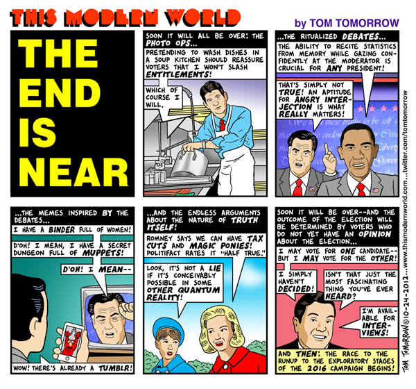 Tom Tomorrow: The End is Near
