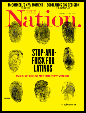 Cover of September 22, 2014 Issue