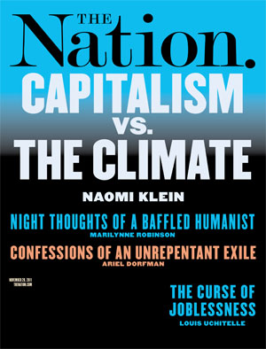 Cover of November 28, 2011 Issue