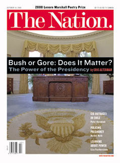Cover of October 16, 2000 Issue