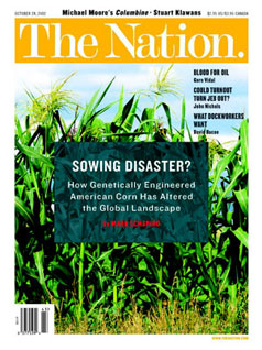Cover of October 28, 2002 Issue