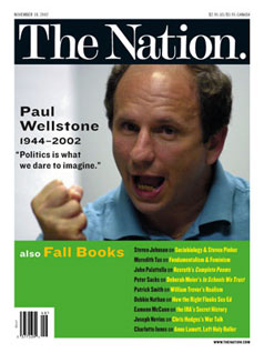 Cover of November 18, 2002 Issue