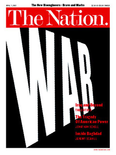 Cover of April 7, 2003 Issue