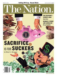 Cover of April 28, 2003 Issue