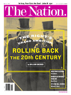 Cover of May 12, 2003 Issue