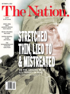Cover of October 6, 2003 Issue