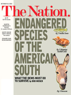 Cover of October 20, 2003 Issue