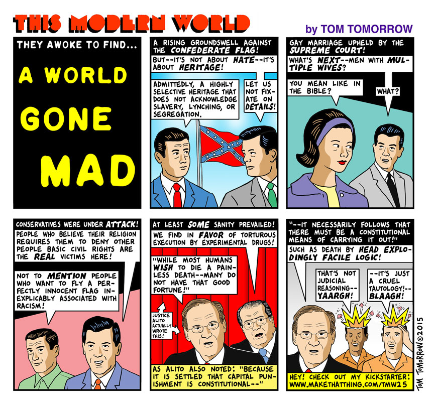 Tom Tomorrow cartoon