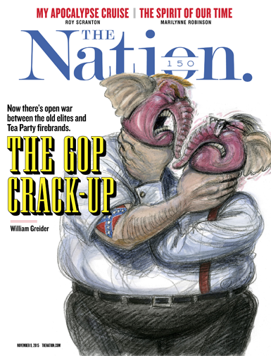 Cover of November 9, 2015 Issue