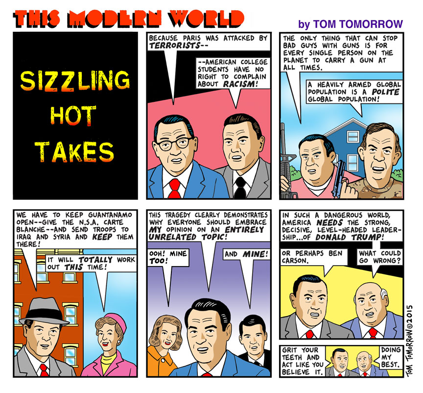Tom Tomorrow Cartoon