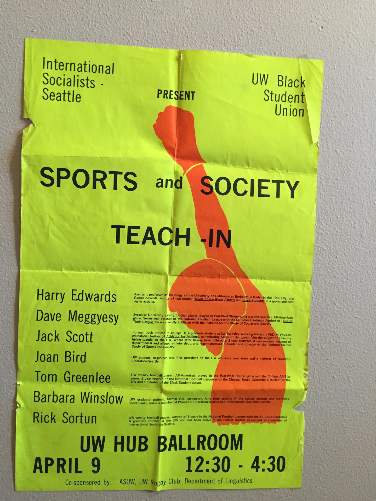 International Socialists—Seattle flyer