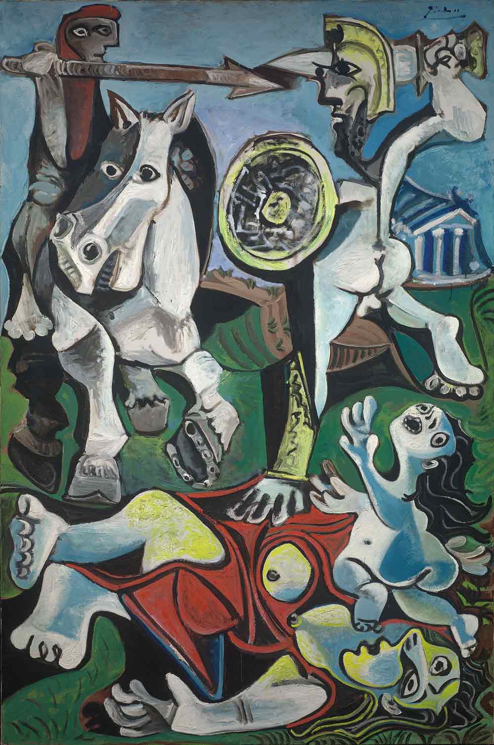 Pablo Picasso: Rape of the Sabine Women