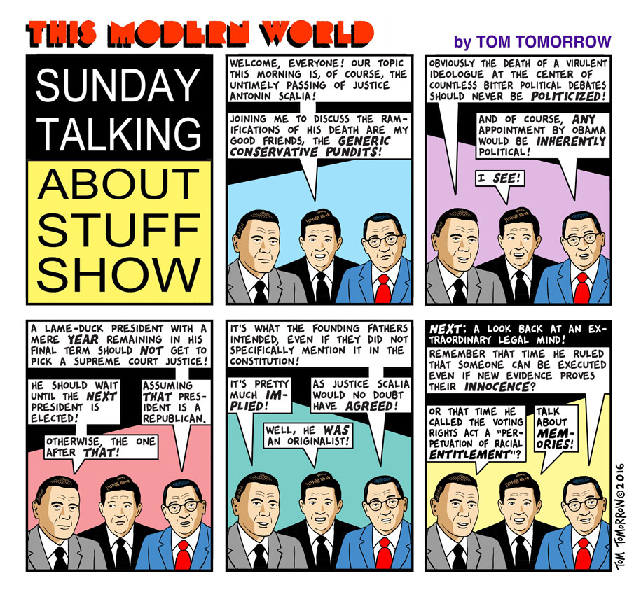 Tom Tomorrow cartoon