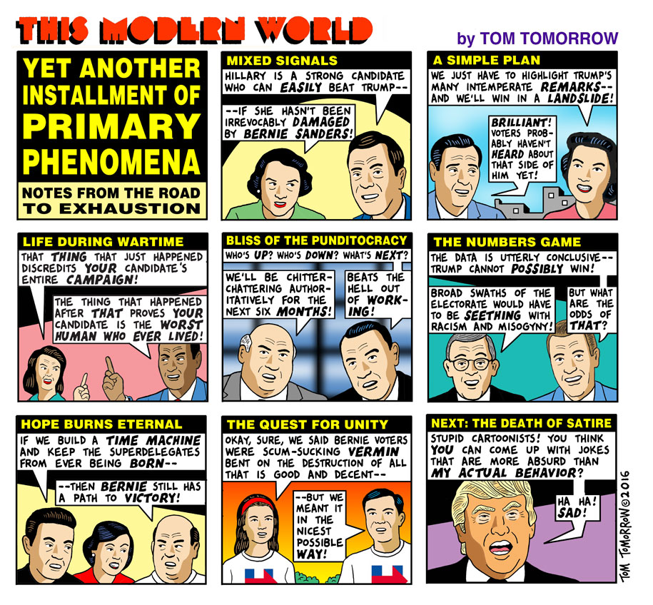 Tom Tomorrow cartoon