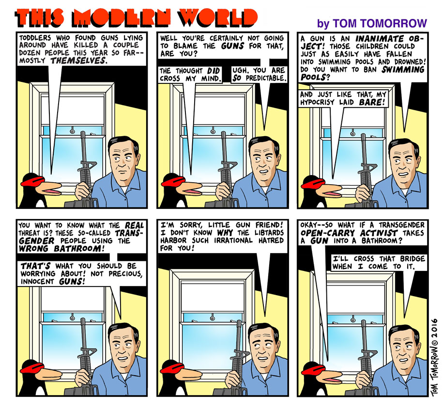 Tom Tomorrow cartoon