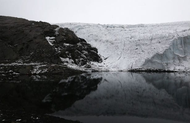 Glacier-melting
