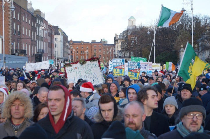 Protesters-in-Dublin