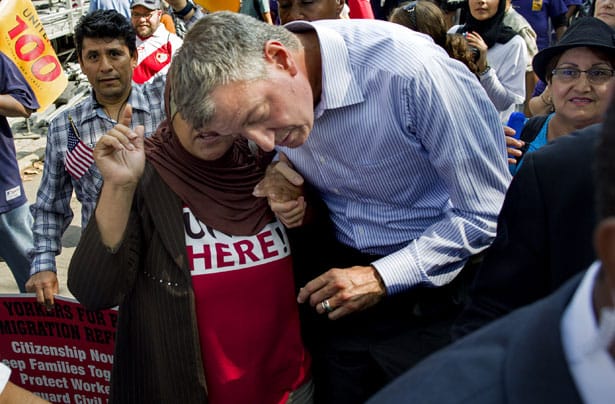 pBill-de-Blasio-after-an-immigration-reform-march-earlier-this-month.-AP-PhotoCraig-Ruttlep