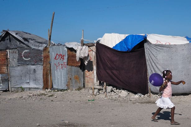 Haitian-displacement-camp