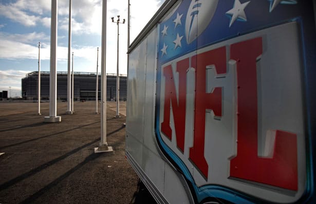 The-NFL-logo-is-seen-on-a-trailer-parked-near-the-New-Meadowlands-Stadium.-Reuters-Photo