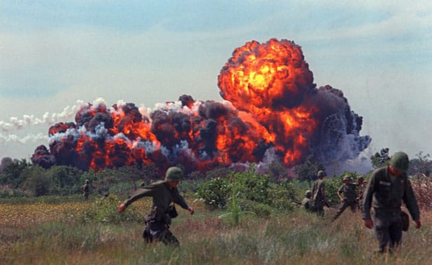 Napalm-strike-in-South-Vietnam