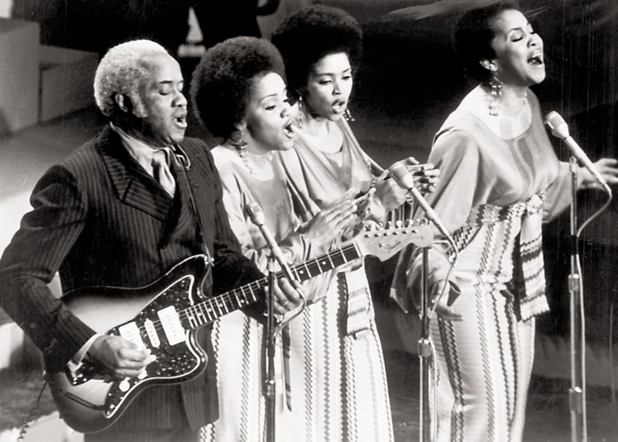 Pops-Cleo-Yvonne-and-Mavis-Staples-perform-in-a-church