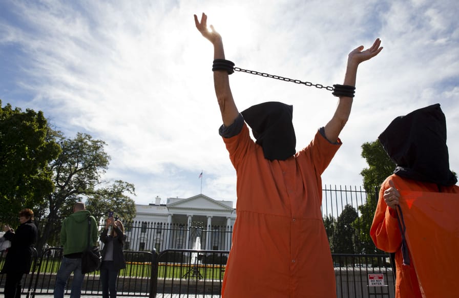Guantánamo-protesters
