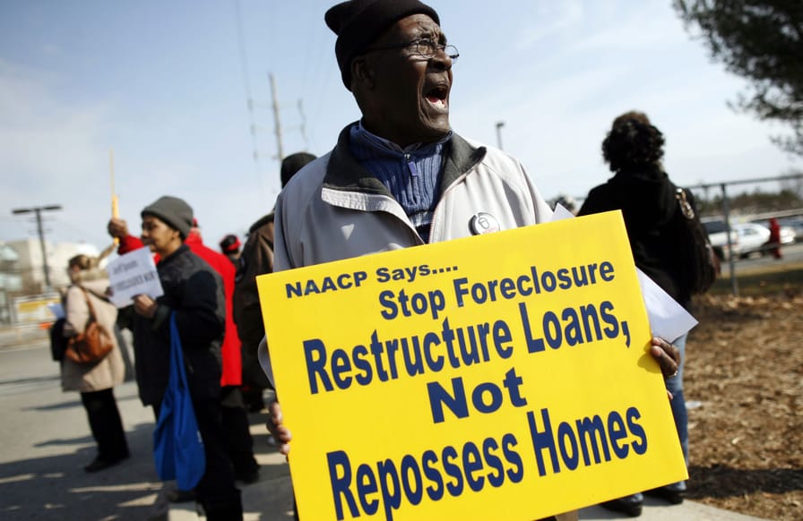 Foreclosure-protest