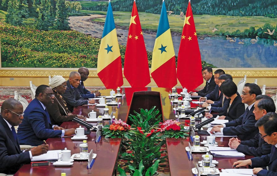 President-Macky-Sall-of-Senegal-and-Chinese-Premier-Li-Keqiang-last-February