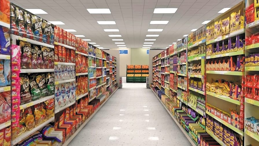 An-aisle-in-a-virtual-reality-Tesco-supermarket