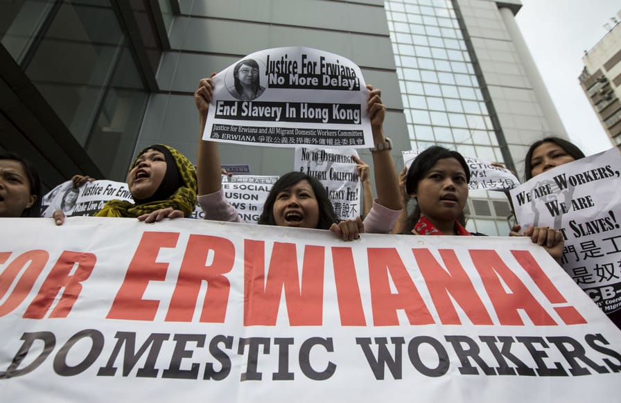 Protestors-call-for-better-protection-of-migrant-domestic-workers