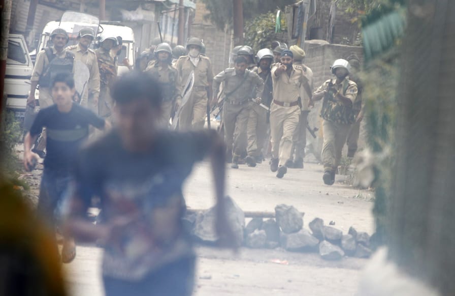 Kashmir-protest