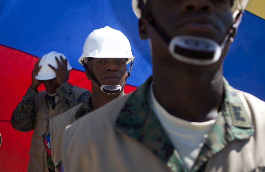 Haitian-army