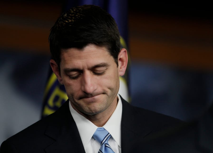 Paul-Ryan-pauses-during-a-news-conference-on-Capitol-Hill