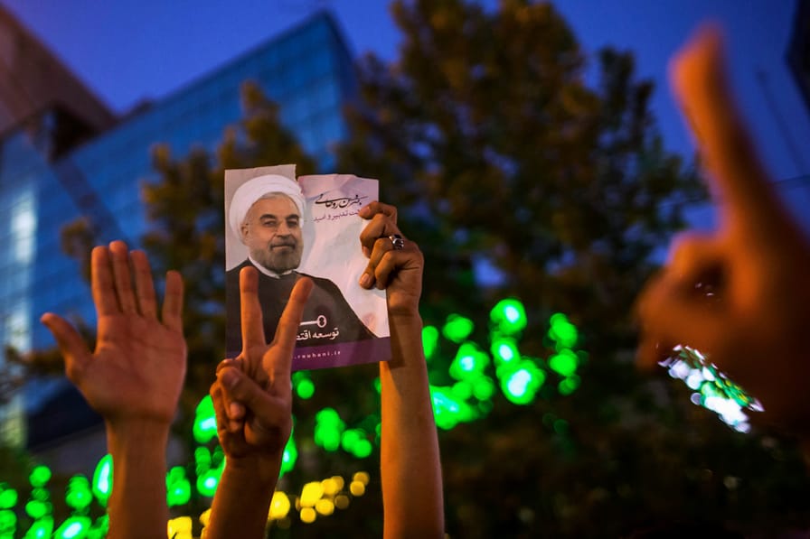 The-election-of-moderate-cleric-Hassan-Rohani-as-Irans-president-opened-the-path-for-negotiations-with-the-United-States.-ReutersFar-NewsSina-Shiri