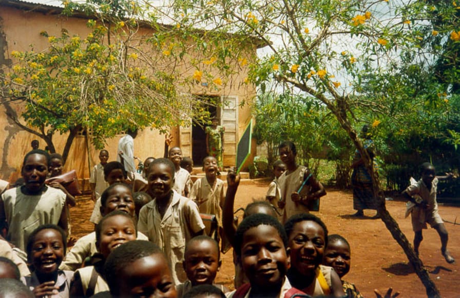 Rwandan-schoolchildren