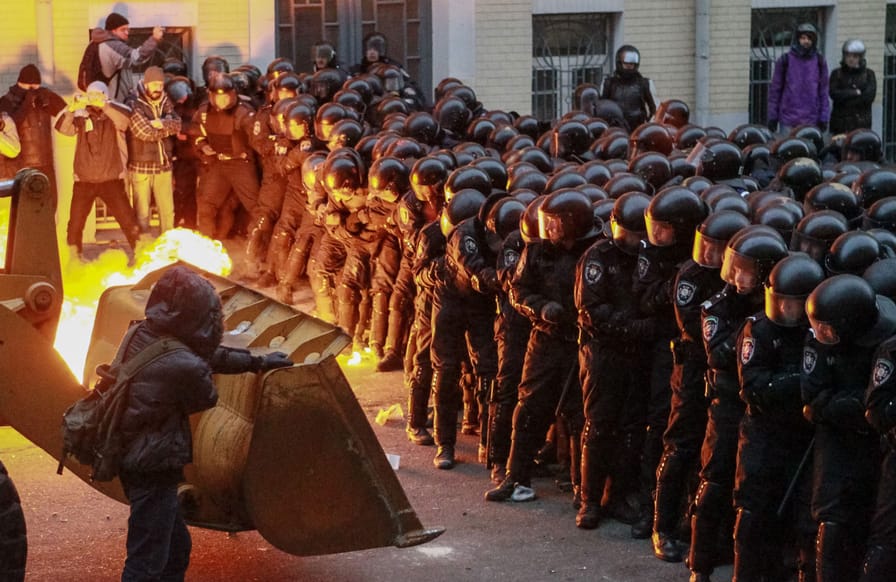 Ukraine-protesters