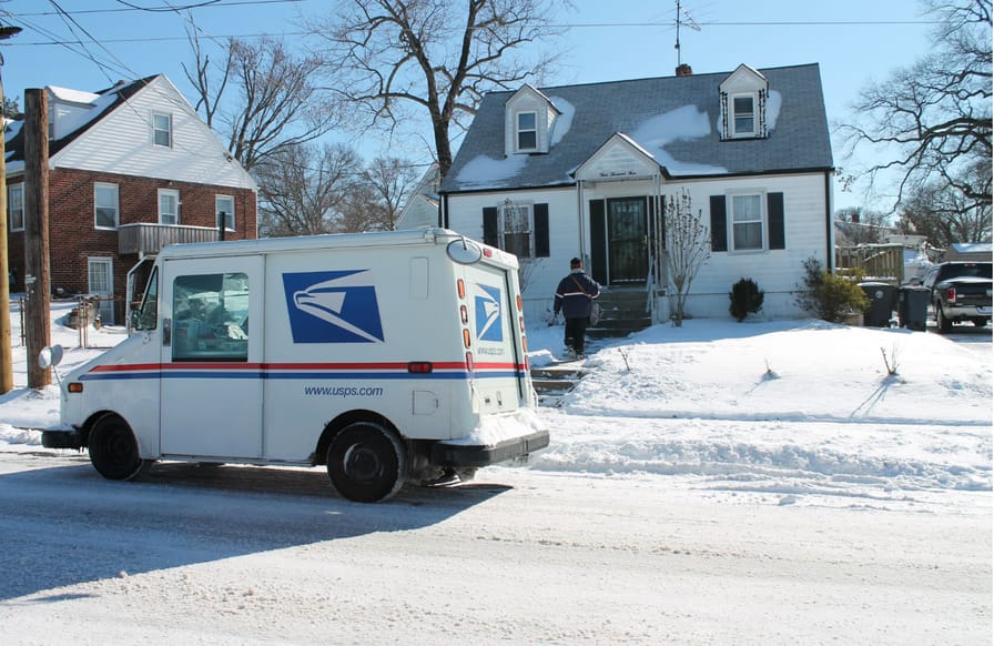 USPS-van