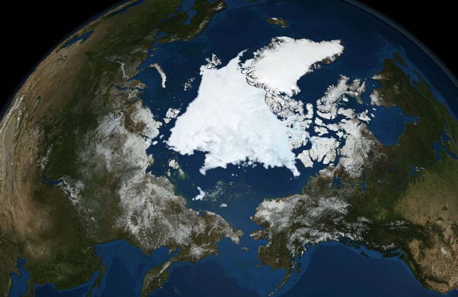 NASA-satellite-image-of-Arctic