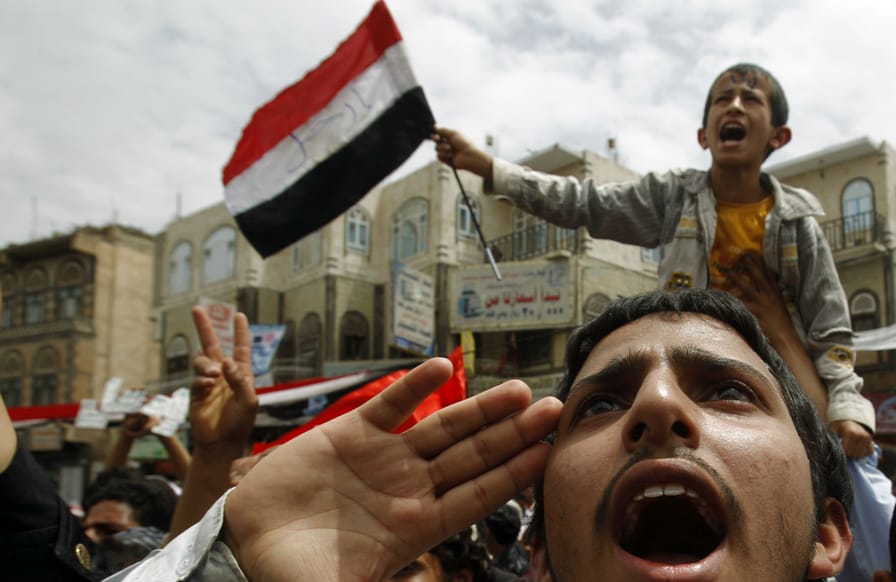 Protest-in-Yemen
