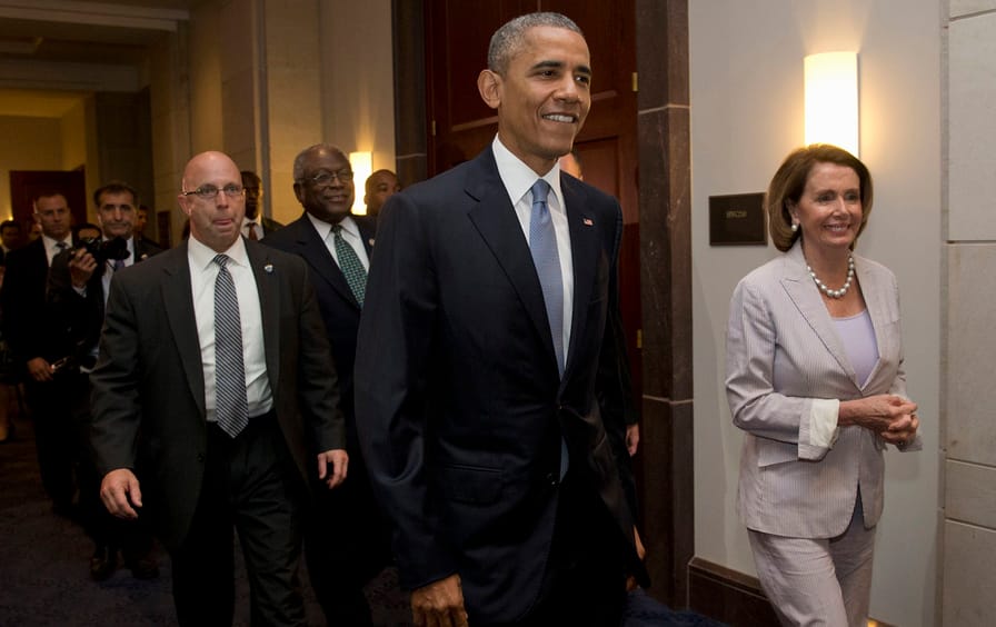 James Clyburn. Barack Obama, Nancy Pelosi