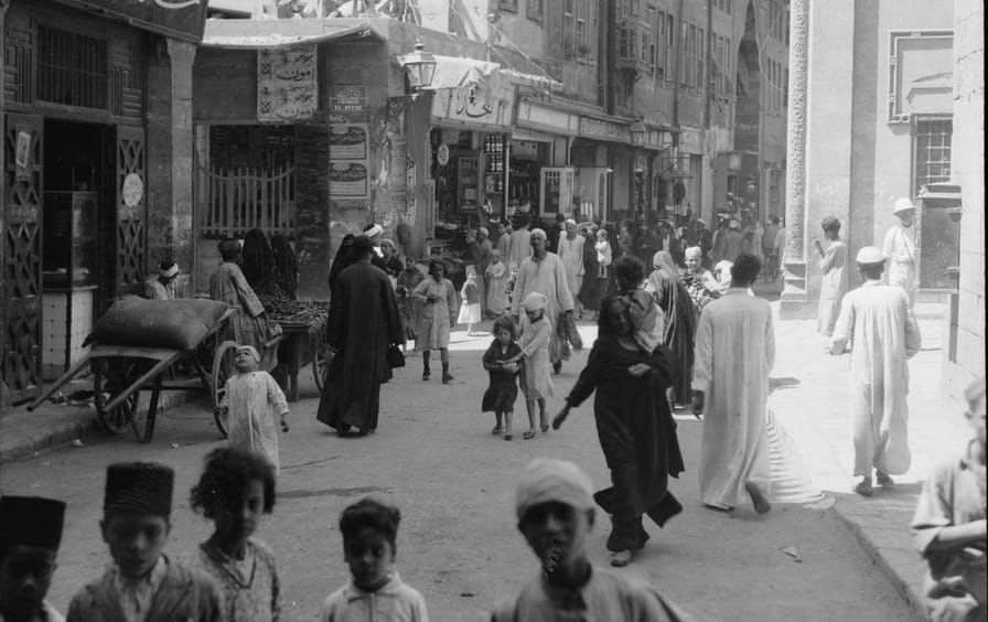 Cairo Street Scene, 1934. Credit: Library of Congress