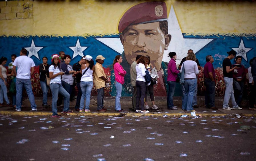 Venezuela polling station