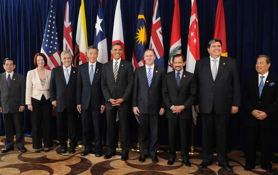 Leaders of member states of the TPP